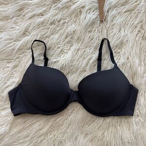 Skims Fits Everybody Pushup Bra Onyx Size 38B